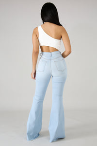 FITS LIKE A CHARM | Bell Bottom Jeans