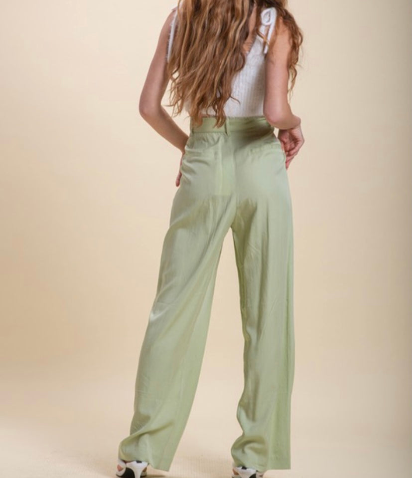 MINT TO BE | Wide Leg Trouser