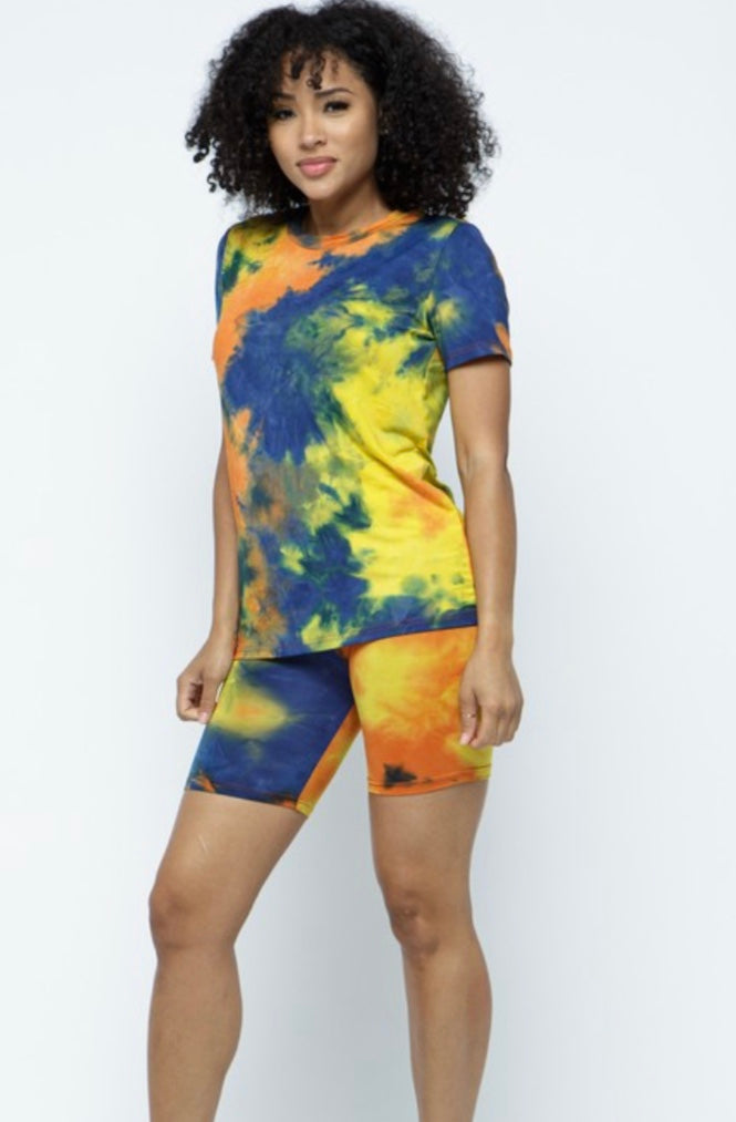 TROPICAL SUNSET | Tie Dye Set