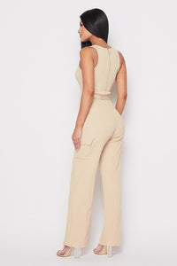 YANA | Cargo Jumpsuit