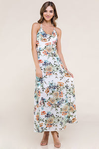 GARDEN PARTY | Floral Halter Dress