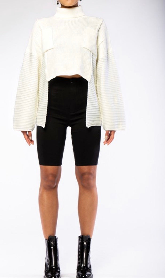 Rare Form | Ribbed Knit Sweater