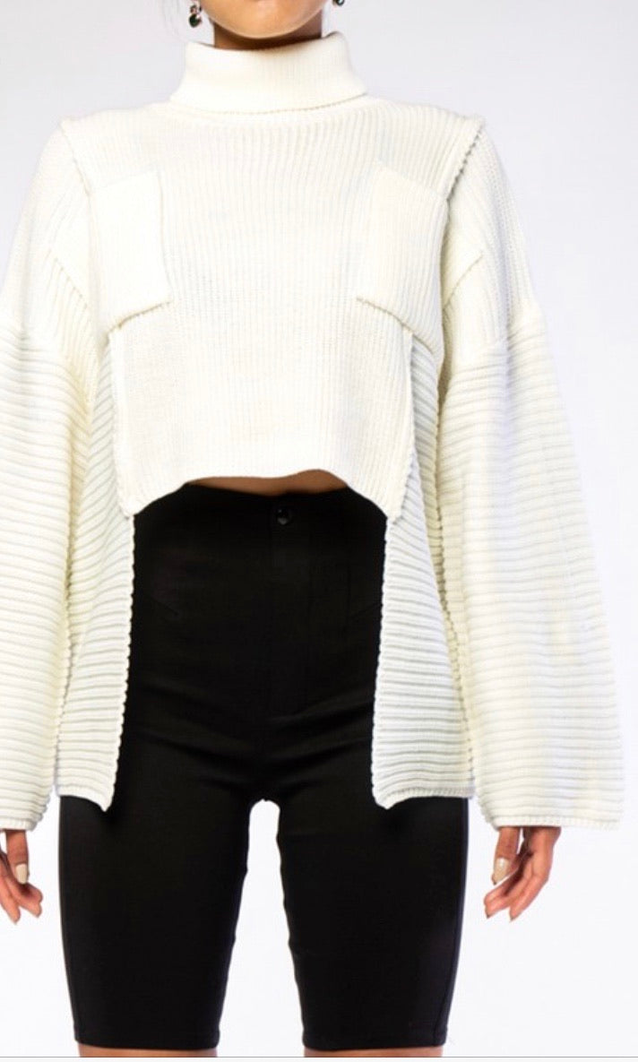 Rare Form | Ribbed Knit Sweater